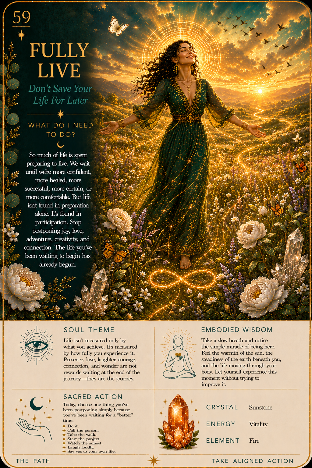 Uncomfortable Truth oracle card